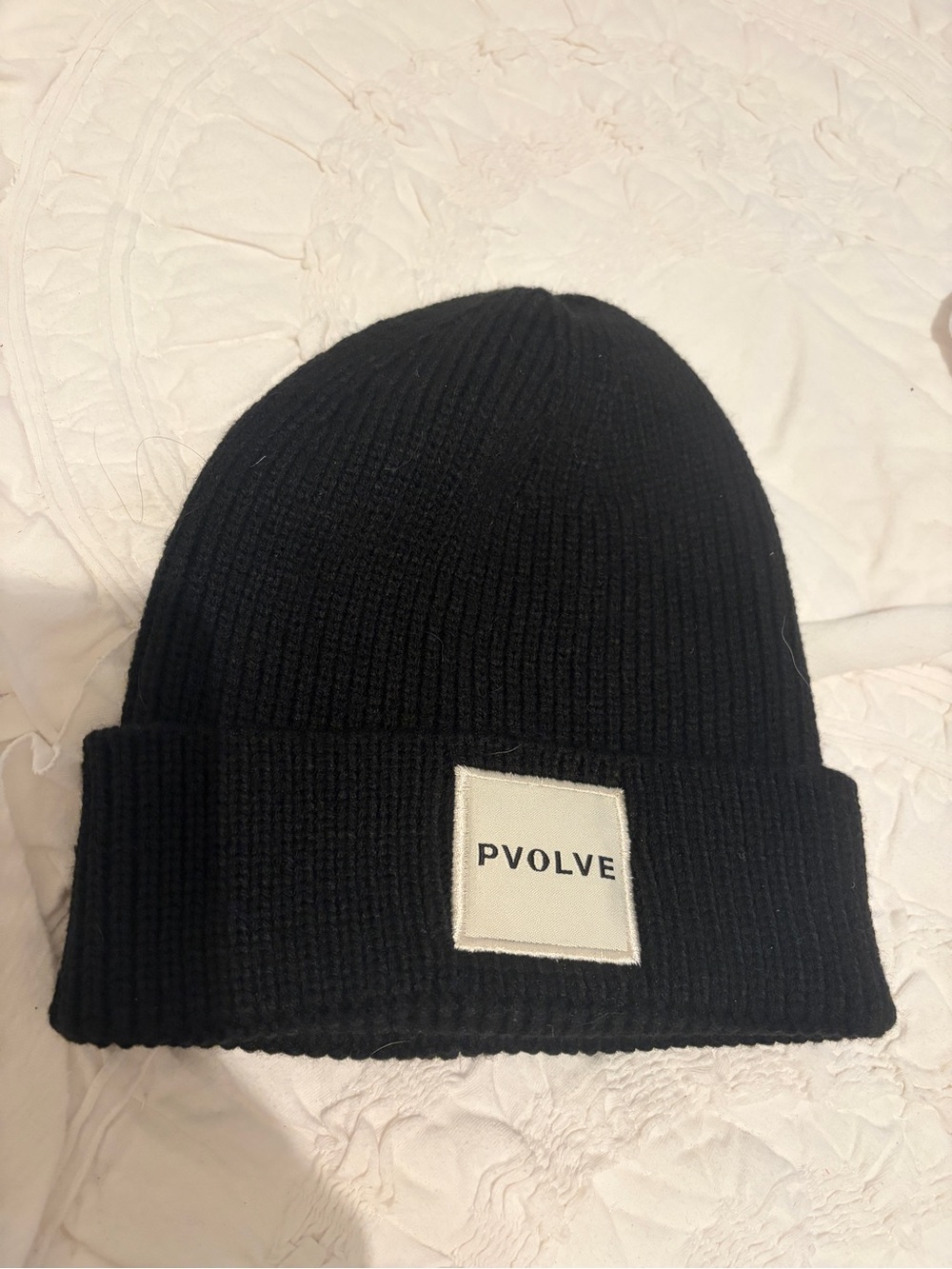 New Pvolve Black Beanie Hat